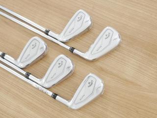 Iron set : Callaway : **ของใหม่ ยังไม่แกะพลาสติก** ชุดเหล็ก Callaway ELYTE Max Fast (ออกปี 2025 ตีง่ายมาก ไกล Japan Spec.) มีเหล็ก 6-Pw (5 ชิ้น) ก้านเหล็ก NS Pro ZELOS 7 Flex R