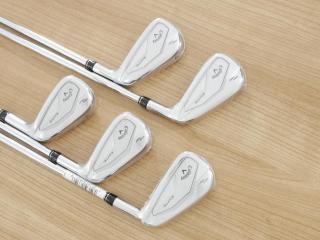 Iron set : Callaway : **ของใหม่ ยังไม่แกะพลาสติก** ชุดเหล็ก Callaway ELYTE Max Fast (ออกปี 2025 ตีง่ายมาก ไกล Japan Spec.) มีเหล็ก 6-Pw (5 ชิ้น) ก้านเหล็ก NS Pro ZELOS 7 Flex R