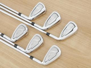 Iron set : ชุดเหล็ก Mizuno JPX 200X Forged มีเหล็ก 6-Pw,Pg (6 ชิ้น) ก้านเหล็ก NS Pro 950 NEO Flex S