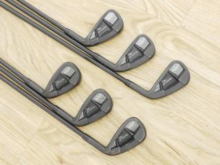 Iron set : Callaway : ชุดเหล็ก Callaway Rogue Pro Black CF18 (ออกปี 2018 นุ่ม มัน คม) มีเหล็ก 5-Pw (6 ชิ้น) ก้านเหล็ก XP 105 S300