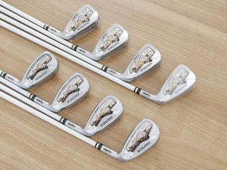 Iron set : Honma : ชุดเหล็ก Honma Beres AIZU (รุ่นปี 2023) มีเหล็ก 6-11,Aw,Sw (8 ชิ้น เทียบเท่า 5-Pw,Aw,Sw) ก้าน Honma ARMRQ MX Flex S (2 ดาว)