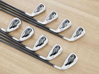 Iron set : XXIO : ชุดเหล็ก XXIO 6 (ใบใหญ่ ตีง่าย ไกล) มีเหล็ก 4-Pw,Aw,Sw (9 ชิ้น) ก้านกราไฟต์ MP-600 Flex S