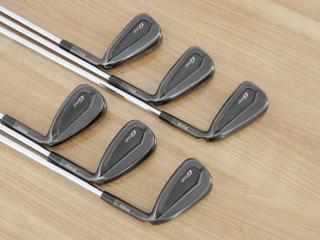 Iron set : Ping : ชุดเหล็ก Ping G710 (ปี 2021 Japan Spec. ใบใหญ่ ง่ายที่สุด ไกลที่สุดของ Ping) มีเหล็ก 5-Pw (6 ชิ้น) ก้านเหล็ก NS Pro Zelos 7 Flex R