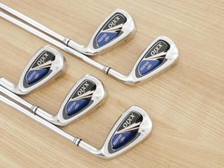 Iron set : XXIO : ชุดเหล็ก XXIO 8 (ใบใหญ่ ตีง่าย ไกล) มีเหล็ก 6-Pw (5 ชิ้น) ก้านเหล็ก NS Pro 900 D.S.T Flex S