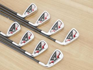 Iron set : Yamaha : ชุดเหล็ก Yamaha Inpres X D Black (หน้า Maraging เด้ง ไกลมากๆ) มีเหล็ก 4-Pw,Aw (8 ชิ้น) ก้านกราไฟต์ Flex R