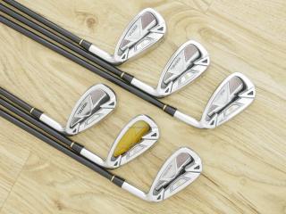 iron_set : **ป้ายหลุด** ชุดเหล็ก Katana Voltio G (ตีง่าย ไกล) มีเหล็ก 6-Pw,Aw (6 ชิ้น) ก้านกราไฟต์ Tour AD VT-5 Flex SR