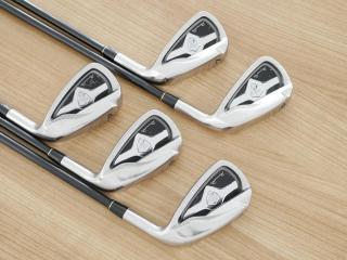 iron_set : ชุดเหล็ก Romaro Ray Alpha (ปี 2017 ใบใหญ่ หน้า Titanium) มีเหล็ก 6-Pw (5 ชิ้น) ก้านกราไฟต์ Flex R