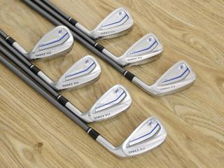 Iron set : Taylormade : ชุดเหล็ก Taylormade Gloire F2 Forged (รุ่นท๊อปสุด Japan Spec. ออกปี 2017) มีเหล็ก 6-Pw,Aw,Sw (7 ชิ้น) ก้านกราไฟต์ Flex R