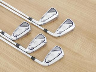 Iron set : Yamaha : ชุดเหล็ก Yamaha Inpres DriveStar (ออกปี 2023 ตีไกลที่สุด ไกลกว่าเหล็กทั่วไป 2 เบอร์ หน้าเด้งมากๆ) มีเหล็ก 6-Pw (5 ชิ้น) ก้านเหล็ก NS Pro 850 Neo Flex S