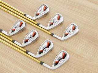 iron_set : ชุดเหล็ก Katana Sword ATC-589a (หน้าเด้ง) มีเหล็ก 6-Pw,Aw,Sw (7 ชิ้น) ก้านกราไฟต์ Fujikura Speeder 589 Flex R