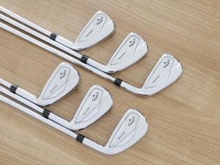 iron_set : ชุดเหล็ก Callaway ELYTE (รุ่นล่าสุด ออกปี 2025 ตีง่ายมาก ไกล Japan Spec.) มีเหล็ก 5-Pw (6 ชิ้น) ก้านเหล็ก NS Pro 750 NEO Flex S