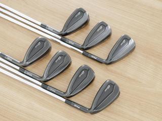 iron_set : ชุดเหล็ก Ping G710 (ปี 2021 Japan Spec. ใบใหญ่ ง่ายที่สุด ไกลที่สุดของ Ping) มีเหล็ก 6-Pw,Aw,Sw (7 ชิ้น)  ก้านเหล็ก NS Pro 950 NEO Flex R