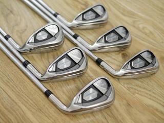Iron set : Callaway : ชุดเหล็ก Callaway Rogue CF18 (ออกปี 2018 ตีง่าย ไกล) มีเหล็ก 5-Pw (6 ชิ้น) ก้านเหล็ก KBS Max 90 Flex R
