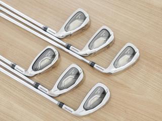 Iron set : Tourstage : ชุดเหล็ก Tourstage VIQ (Titanium) มีเหล็ก 5-Pw (6 ชิ้น) ก้านเหล็ก NS Pro 900 Flex S
