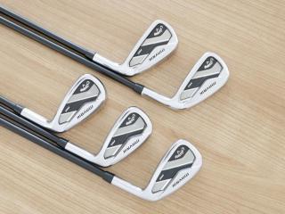 Iron set : Callaway : ชุดเหล็ก Callaway Mavrik Pro (ออกปี 2020) มีเหล็ก 6-Pw (5 ชิ้น) ก้านกราไฟต์ Fujikura TENSEI 55 Flex A