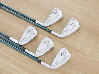 Iron set : Callaway : ชุดเหล็ก Callaway ELYTE (รุ่นล่าสุด ออกปี 2025 ตีง่ายมาก ไกล Japan Spec.) มีเหล็ก 6-Pw (5 ชิ้น) ก้านกราไฟต์ Fujikura VENTUS 5 Flex R
