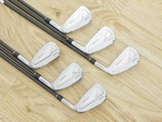 Iron set : Honma : **ของใหม่ ยังไม่แกะพลาสติก** ชุดเหล็ก Honma Tour World TW757P (รุ่นล่าสุด ออกปี 2022) มีเหล็ก 5-Pw (6 ชิ้น) ก้านกราไฟต์ Honma Vizard 50 Flex R