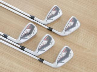 Iron set : Honma : **ของใหม่ ยังไม่แกะพลาสติก** ชุดเหล็ก Honma Tour World GS (ออกปี 2021 ใบใหญ่ ตีง่าย ไกล) มีเหล็ก 6-10 (5 ชิ้น) ก้านเหล็ก NS Pro 950 NEO Flex R