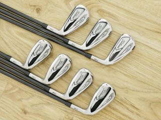 Iron set : Titleist : ชุดเหล็ก Titleist AP1 718 (ออกปี 2018) มีเหล็ก 5-Pw,48 (7 ชิ้น) ก้านกราไฟต์ Fujikura MCI 60 Flex R