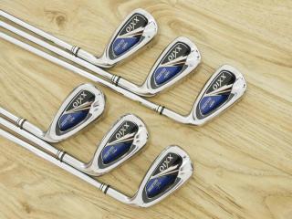 iron_set : ชุดเหล็ก XXIO 8 (ใบใหญ่ ตีง่าย ไกล) มีเหล็ก 5-Pw (6 ชิ้น) ก้านเหล็ก NS Pro 900 Flex S
