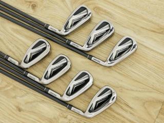 iron_set : ชุดเหล็ก Maruman Shuttle NX-1 (ออกปี 2018 หน้าเด้งสุดๆ โกงสุดๆ เหล็ก 7 Loft 27) มีเหล็ก 5-Pw,Pa (7 ชิ้น) ก้านกราไฟต์ Flex R