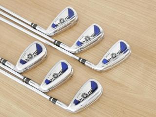 iron_set : ชุดเหล็ก Yamaha Inpres UD+2 (ปี 2018 ตีไกลที่สุด ไกลกว่าเหล็กทั่วไป 2 เบอร์) มีเหล็ก 6-Pw,Aw (6 ชิ้น) ก้านเหล็ก NS Pro Zelos 7 Flex R
