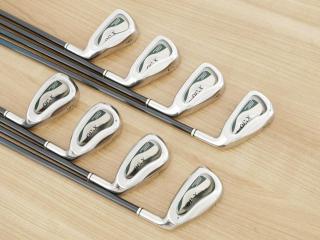 iron_set : ชุดเหล็ก XXIO Impact Power Matching 5 มีเหล็ก 5-Pw,Aw,Sw (8 ชิ้น) ก้านกราไฟต์ MP-400 Flex R