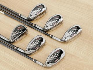 Iron set : Maruman : ชุดเหล็กกระเทย Maruman Shuttle i3000AR (ตีง่าย ไกลมาก) มีเหล็ก 7-10,Pw,Aw (6 ชิ้น) ก้านกราไฟต์ Flex R