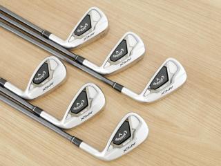 Iron set : Callaway : ชุดเหล็ก Callaway APEX DCB Forged (ปี 2022) มีเหล็ก 5-Pw (6 ชิ้น) ก้านกราไฟต์ Mitsubishi Diamana 55 Flex R