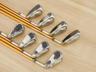 Iron set : Katana : **สีกระดองลอก** ชุดเหล็กกระเทย Katana Sniper i มีเหล็ก 6-Pw,Aw,As,Sw (8 ชิ้น เบอร์ 6 ตีระยะเท่าเหล็ก 5 ปกติ) ก้านกราไฟต์ Sword