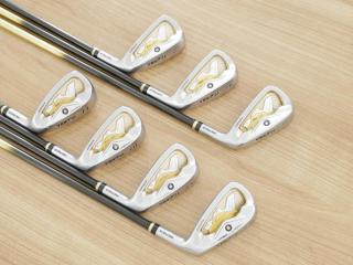 Iron set : Honma : ชุดเหล็ก Honma Beres IS-02 (หน้าเด้ง Forged) มีเหล็ก 5-11 (7 ชิ้น เทียบเท่า 4-Pw) ก้าน ARMRQ 6 (49) Flex R (2 ดาว)