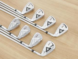 Iron set : ชุดเหล็ก PRGR ID Nabla RS Titan Face (ปี 2015 หน้าเด้ง ตีไกล) มีเหล็ก 5-Pw,Aw,Sw (8 ชิ้น) ก้านกราไฟต์ Mitsubishi Rayon M-40 (Flex SR)