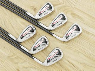 Iron set : Other Brand : ชุดเหล็ก Srixon GIE (ใบใหญ่ ตีง่าย) มีเหล็ก 5-Pw (6 ชิ้น) ก้านกราไฟต์ Miyazaki 61 Flex R