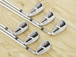 iron_set : ชุดเหล็ก Taylormade M6 (ออกปี 2019 Japan Spec) มีเหล็ก 5-Pw (6 ชิ้น) ก้านกราไฟต์ Mitsubishi FUBUKI TM6 Flex S