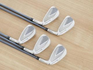 iron_set : **ของใหม่ ยังไม่แกะพลาสติก** ชุดเหล็ก Taylormade Stealth (ออกปี 2022 Japan Spec.) มีเหล็ก 6-Pw (5 ชิ้น) ก้านกราไฟต์ Mitsubishi Tensei TM60 Flex S
