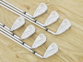 iron_set : ชุดเหล็ก Katana NINJA Hybrid Iron (รุ่นปี 2021 หน้าเด้ง ตีไกลมาก) มีเหล็ก 6-Pw,Aw,Sw (7 ชิ้น) ก้านกราไฟต์ Flex SR
