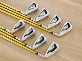 iron_set : ชุดเหล็ก Tsuruya Onesider SE (ใบใหญ่ หน้าเด้ง) มีเหล็ก 5-Pw,Aw,Sw (8 ชิ้น) ก้านกราไฟต์ Flex R