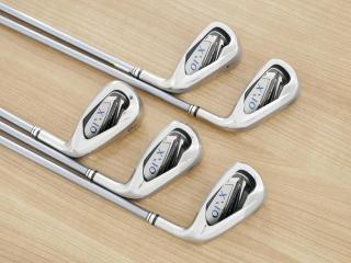Iron set : XXIO : ชุดเหล็ก XXIO 7 (ตีง่ายมาก ไกล) มีเหล็ก 6-Pw (5 ชิ้น) ก้านกราไฟต์ MP-700 Flex R