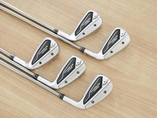 Iron set : Callaway : ชุดเหล็ก Callaway Great Big Bertha (ออกปี 2023 Japan Spec แพงสุด ตีง่ายสุด ไกล) มีเหล็ก 6-Pw (5 ชิ้น) ก้านกราไฟต์ Fujikura Speeder NX Flex R