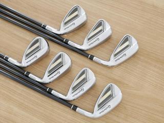Iron set : Taylormade : ชุดเหล็ก Taylormade M GLOIRE (ออกปี 2019 รุ่นท๊อปสุด ไกลสุด Japan Spec) มีเหล็ก 6-Pw,Aw,Sw (7 ชิ้น) ก้าน Fujikura Speeder Evolution Flex R
