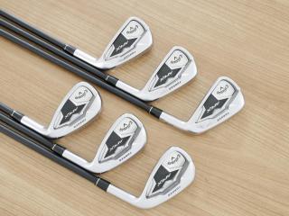 Iron set : Callaway : ชุดเหล็ก Callaway APEX Forged (ปี 2020) มีเหล็ก 5-Pw (6 ชิ้น) ก้านกราไฟต์ Fujikura Speeder Evolution Flex R