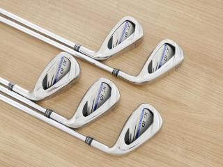 Iron set : XXIO : ชุดเหล็ก XXIO 11 (ปี 2020 ตีง่ายมาก) มีเหล็ก 6-Pw (5 ชิ้น) ก้านเหล็ก NS Pro 860 DST Flex R