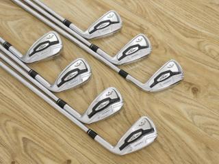 Iron set : Callaway : ชุดเหล็ก Callaway APEX Pro Forged (ออกปี 2016) มีเหล็ก 4-Pw (7 ชิ้น) ก้านเหล็ก NS Pro 950 Flex R