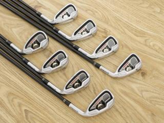 Iron set : Taylormade : ชุดเหล็ก Taylormade Burner มีเหล็ก 5-Pw,Aw,Sw (8 ชิ้น) ก้านกราไฟต์ Flex R