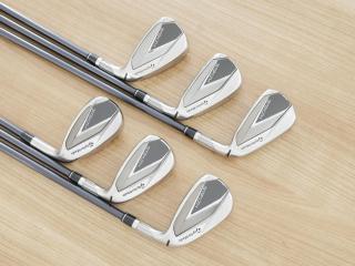 Iron set : Taylormade : ชุดเหล็ก Taylormade Stealth (ออกปี 2022 Japan Spec.) มีเหล็ก 6-Pw,Sw (6 ชิ้น) ก้านกราไฟต์ Mitsubishi Tensei TM60 Flex R
