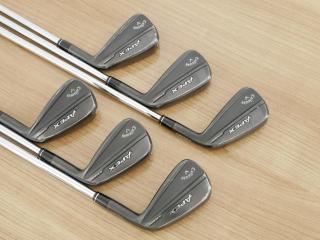 iron_set : ชุดเหล็ก Callaway Apex Ti Fusion Black (รุ่นท็อปสุด แพงที่สุด ปี 2025 ของใหม่ 8 หมื่นบาท) มีเหล็ก 5-Pw (6 ชิ้น) ก้านเหล็ก NS Pro 950 NEO Flex S