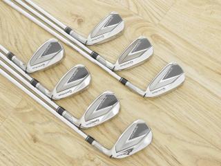 Iron set : Taylormade : ชุดเหล็ก Taylormade Stealth (รุ่นล่าสุด ออกปี 2022 Japan Spec.) มีเหล็ก 5-Pw,Aw (7 ชิ้น) ก้านเหล็ก KBS Max MT 85 Flex S