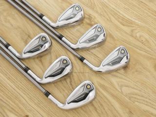 Iron set : Taylormade : ชุดเหล็ก Taylormade Gloire (รุ่นท๊อปสุด Japan Spec. ใบใหญ่ ตีง่าย ไกล) มีเหล็ก 6-Pw,Aw (6 ชิ้น) ก้านกราไฟต์ Flex R