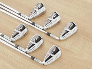 Iron set : Taylormade : ชุดเหล็ก Taylormade M6 (ออกปี 2019 Japan Spec) มีเหล็ก 5-Pw (6 ชิ้น) ก้านเหล็ก KBs Tour Flex S