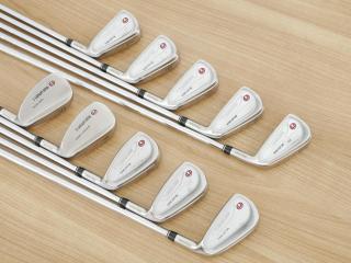 Iron set : Maruman : ชุดเหล็ก Maruman M1 Milled Back) มีเหล็ก 3-Pw,Pw,Aw,Sw (10 ชิ้น) ก้านเหล็ก NS PRO 950GH Flex R